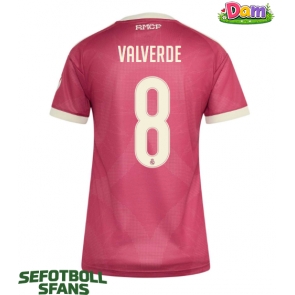 Real Madrid Federico Valverde #8 Tredje Tröja Kvinnor 2026-27 Kortärmad